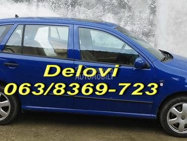 Škoda Fabia -  kompletan auto u delovima