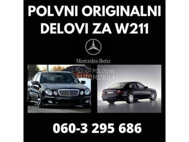 kompletan auto u delovima za Mercedes Benz E Klasa od 2002. do 2006. god.