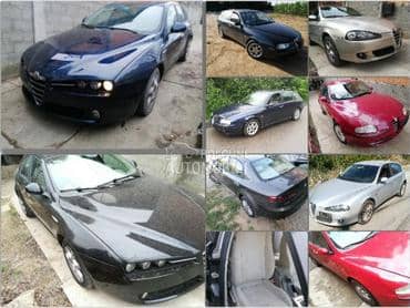 Alfa Romeo 147 -  kompletan auto u delovima