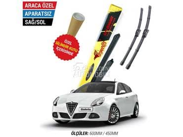Tipski brisaci za Alfa Romeo Giulietta od 2010. do 2016. god.