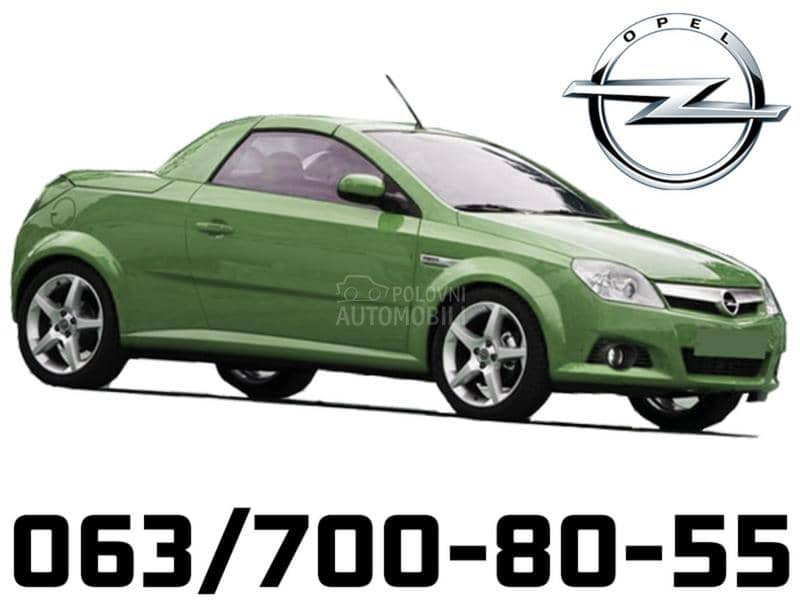 Delovi za Opel Tigra 2004 - 2009. god.