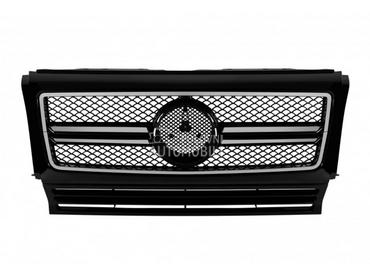 Maska AMG hrom-crna W463 za Mercedes Benz G 230, G 240, G 250 ... od 1990. do 2018. god.