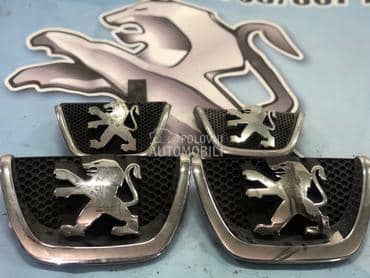 Pežo logo za Peugeot 107, 206, 206 plus ... od 2000. do 2015. god.