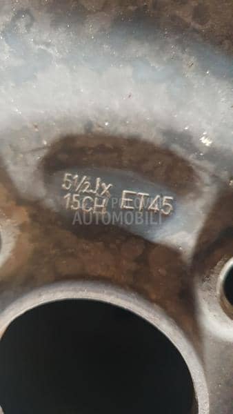 Čelične felne Mazda,Kia,Hyundai 15" 4 x 100