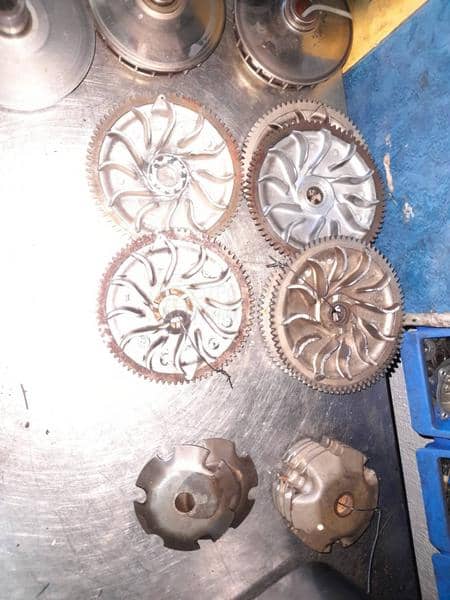 Gilera varijator i remenice 2t