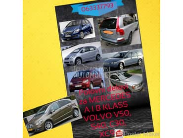 kompletan u delovima za Volvo S40, V50, XC90 od 2002. do 2012. god.