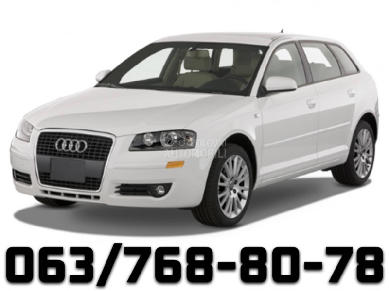Delovi za Audi A3 2005 - 2009. god.