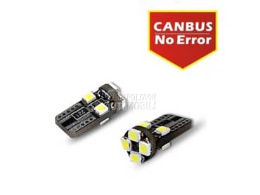 LED SIJALICE W5W - T10 CANBUS  