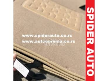 Tepih patosnice - bež boja za BMW X5 od 2007. do 2013. god.