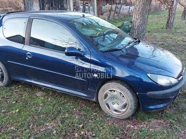 Desno krilo teget za Peugeot 206