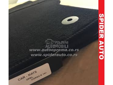 Tepih patosnice za Opel Corsa E od 2014. do 2020. god.