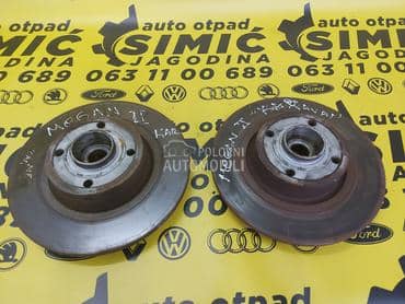 Diskovi zadnji sa lezajem za Renault Megane od 2003. do 2008. god.