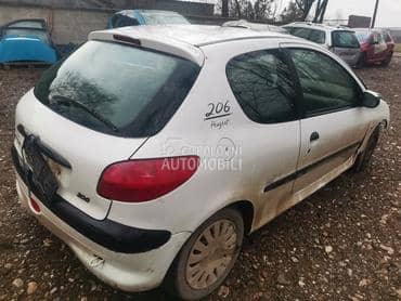 Amortizer haube i gepeka za Peugeot 206