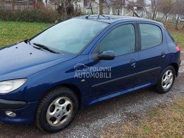 Vrata teget plava za Peugeot 206