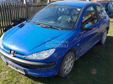 Vrata plava za Peugeot 206