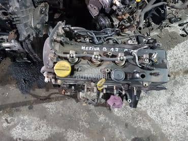 Motor 1.7dts delovi za Opel Meriva od 2010. do 2013. god.