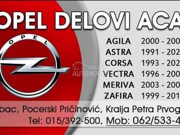 instrument tabla za Opel Corsa B od 2000. do 2021. god.