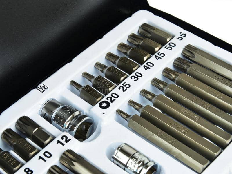 Set Torx, imbus i spline ključevi set 40 kom