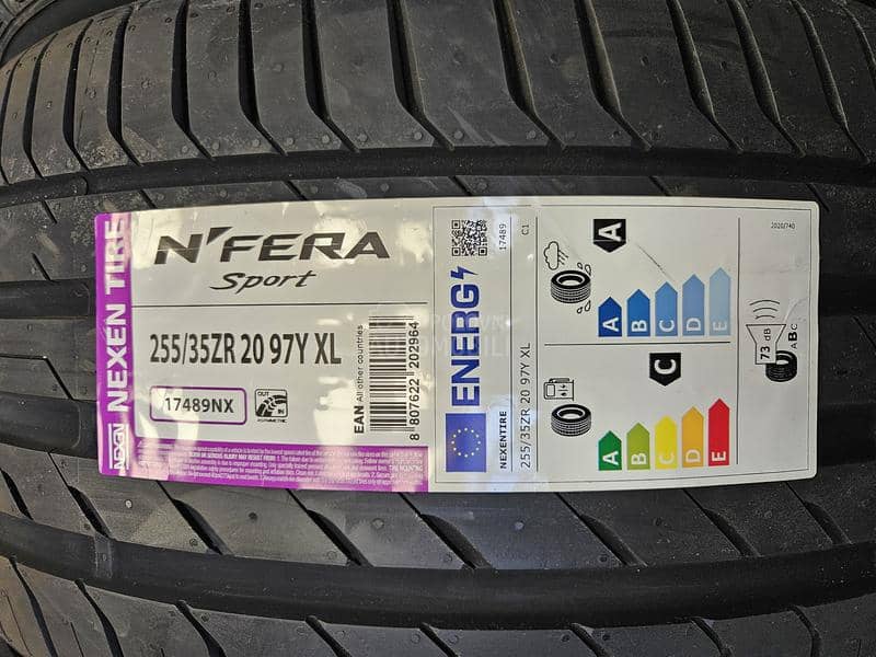 Nexen 255/35 R20 Letnja