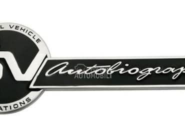 SV autobiography natpis za Land Rover Range Rover