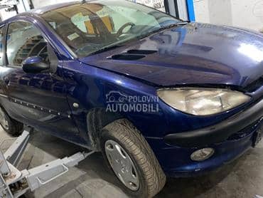 komplet auto u delovima za Peugeot 206 od 2000. do 2006. god.