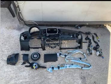 Set airbega za Fiat 500 od 2008. do 2020. god.