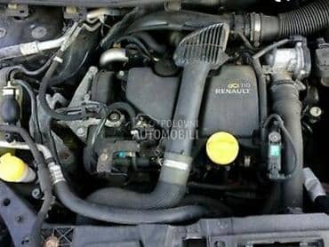 motor za Renault Captur, Clio, Grand Modus ... od 2001. do 2019. god.