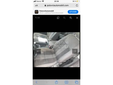 ENTERIJER SEDISTA VISE BOJA za Volkswagen Golf 5, Golf Plus, Passat B5 ... od 2000. do 2010. god.