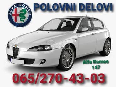 Delovi za Alfa Romeo 147 2000-2010