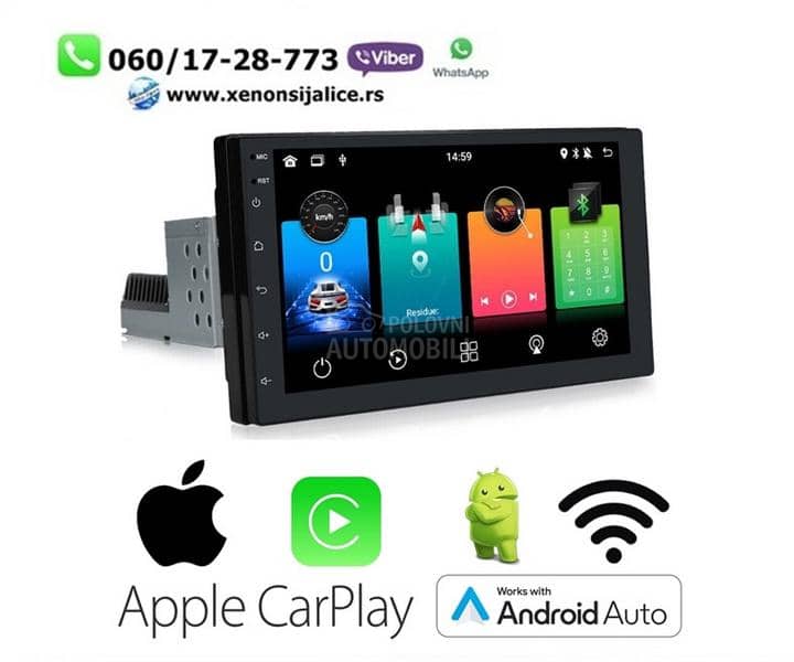 Multimedija univerzalna 1din