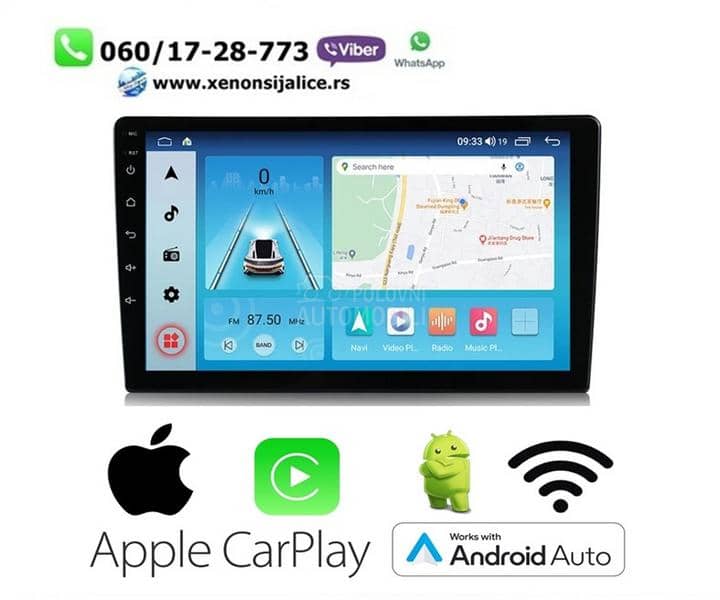 Multimedija univerzalna 1din