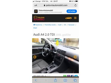 ISTRUMENT TABLA za Audi A3, A4, A6 od 2004. do 2012. god.