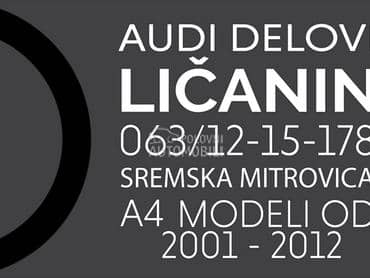 Delovi za Audi A4