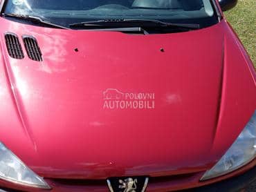 Hauba bordo za Peugeot 206