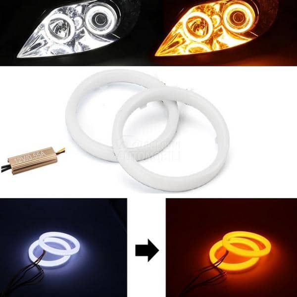 LED PRSTENOVI 110mm - DUAL COLOR SOFT