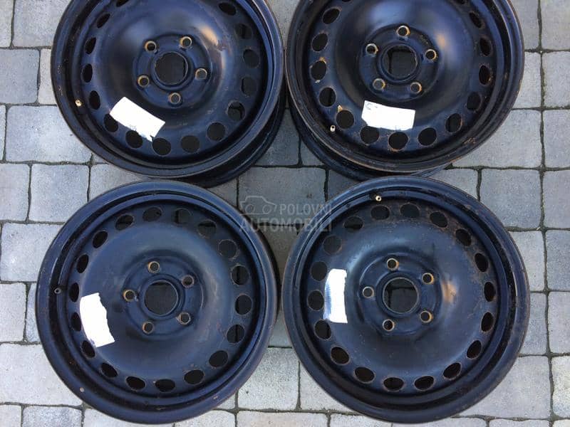Čelične felne VW Audi Skoda 15" 5 x 112