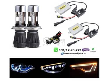 Xenon komplet set h4 4300k ksenon  