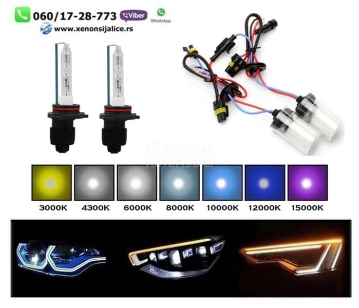 Xenon sijalica dc hb4 6000k ksenon