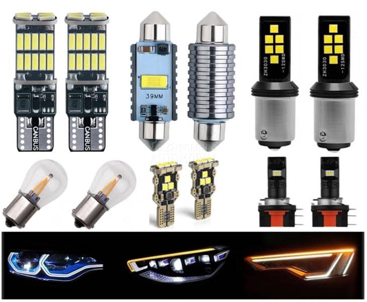 T10 w5w led sijalice bele