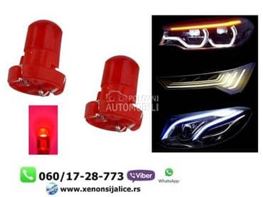 T3 led sijalice crvene  