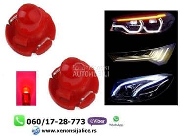 T4 led sijalice crvene  