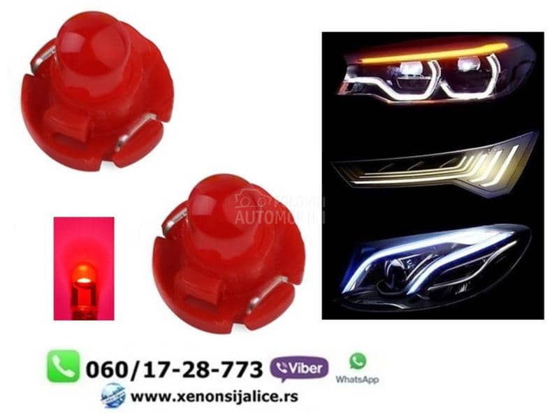 T4 led sijalice crvene