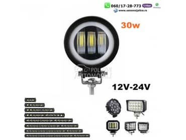 LED FAR 9CM 30W RADNI FAR WORKING LIGHT RADNO SVETLO  