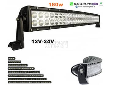 LED BAR KRIVI 80CM 180W RADNI FAR WORKING LIGHT RADNO SVETLO  
