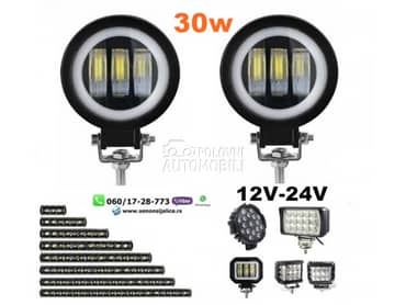 Led dnevna svetla set 9cm 30w  