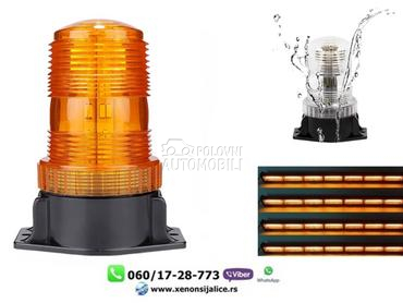 Led rotacija 13cm x 6cm zuta  