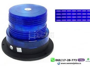 Led rotacija 14cm x 10cm plava  