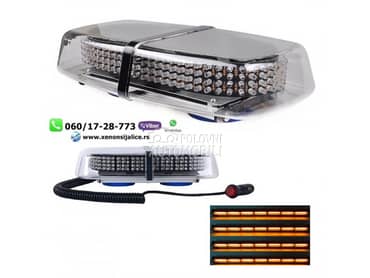 Led rotacija 30cm x 8cm zuta  