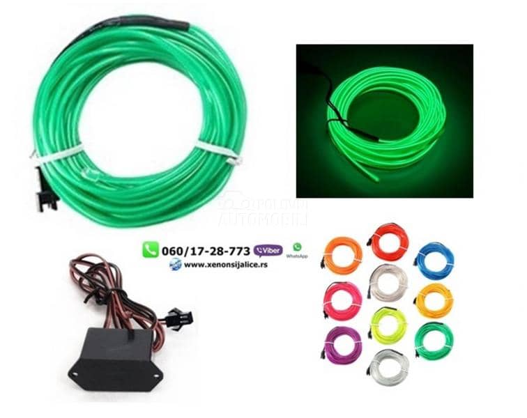 Led ambijentalna traka 2m set zelena