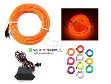 Led ambijentalna traka 2m set narandzasta  